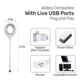 ARIZONE Intelligent Voice Control Lamp - Voice Activated Lights Smart Voice Small Lamp