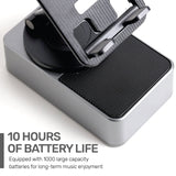 ARIZONE Wireless Speaker with 360 Degree Phone Holder, Bluetooth Speaker and Anti-Slip Base HD Surround Sound Perfect for Home and Outdoors