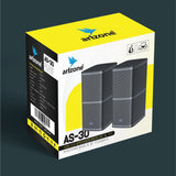 ARIZONE Portable Laptop/Desktop USB 2.0 Powered Multimedia Speaker with AUX Input, Computer Speaker System with Bluetooth