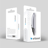 Arizone Wireless Mouse Rechargeable,Upgrade LED Mouse for Laptop, Silent Mouse Bluetooth with USB 2.4GHz 1600dpi