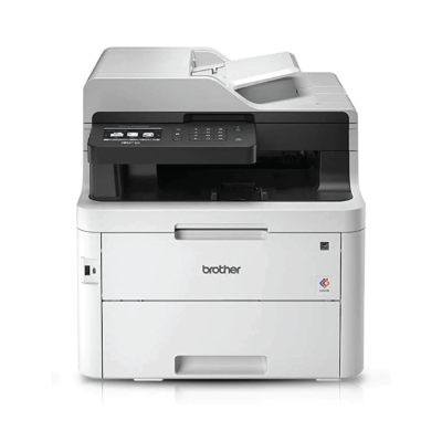 Brother Wireless All In One Printer, MFC-L3750CDW, With Advanced LED Color Laser Print, Duplex & Mobile Printing, High Yield Ink Toner